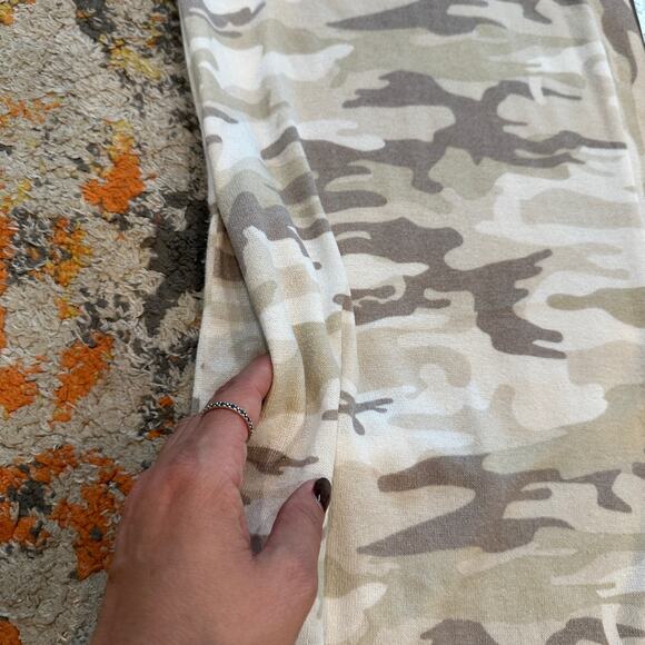 NWT SANCTUARY Beige Camo Open Front Cardigan Size XL Casual Classic Preppy Chic - Picture 3 of 8